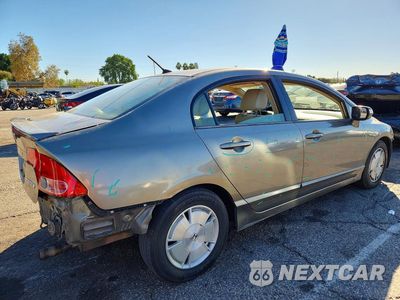 Trzecie zdjęcie samochodu z tyłu: 2007 HONDA CIVIC HYBRID VIN:JHMFA36267S004150 - miniatura