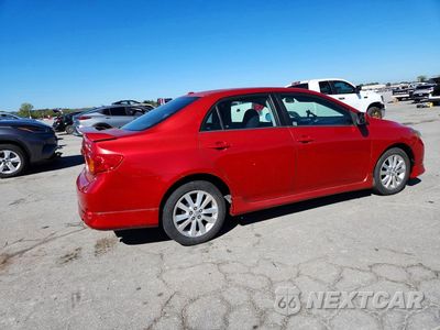 Trzecie zdjęcie samochodu z tyłu: 2010 TOYOTA COROLLA BASE VIN:1NXBU4EE5AZ339500 - miniatura