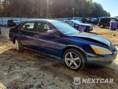 Czwarte zdjęcie samochodu z boku: 2004 HONDA ACCORD LX VIN:3HGCM563X4G701339 - miniatura