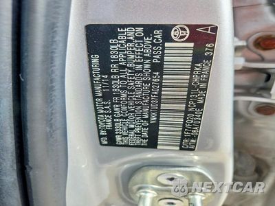 Zdjęcie 12 z 12 samochodu: 2015 TOYOTA YARIS 5-DOOR L VIN:VNKKTUD37FA027654 - miniatura