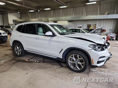 Czwarte zdjęcie samochodu z boku: 2020 BMW X3 XDRIVE30I VIN:5UXTY5C02L9D69765 - miniatura