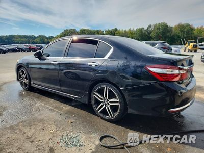 Drugie zdjęcie samochodu z przodu: 2017 HONDA ACCORD SPORT VIN:1HGCR2F53HA223237 - miniatura