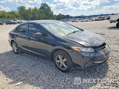 Czwarte zdjęcie samochodu z boku: 2014 HONDA CIVIC LX VIN:19XFB2F53EE036394 - miniatura