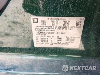 Zdjęcie 12 z 12 samochodu: 2015 CHEVROLET SILVERADO C1500 LT VIN:1GCRCREC6FZ284938 - miniatura