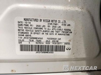 Zdjęcie 12 z 12 samochodu: 2017 INFINITI Q50 3.0T PREMIUM VIN:JN1EV7AR8HM834540 - miniatura