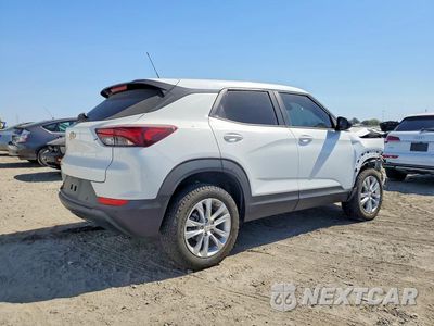 Trzecie zdjęcie samochodu z tyłu: 2021 CHEVROLET TRAILBLAZER LS VIN:KL79MNSL6MB127343 - miniatura