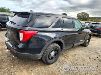 Trzecie zdjęcie samochodu z tyłu: 2022 FORD EXPLORER POLICE INTERCEPTOR VIN:1FM5K8ABXNGB46057 - miniatura