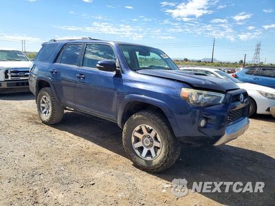 Czwarte zdjęcie samochodu z boku: 2014 TOYOTA 4RUNNER TRAIL PREMIUM VIN:JTEBU5JR2E5189523 - miniatura
