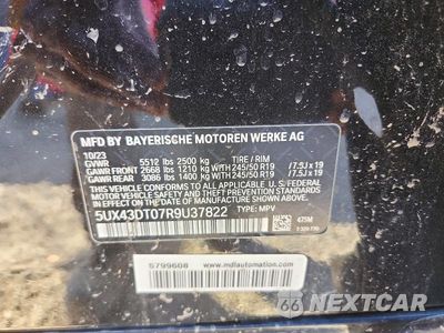 Zdjęcie 12 z 12 samochodu: 2024 BMW X4 M40I VIN:5UX43DT07R9U37822 - miniatura