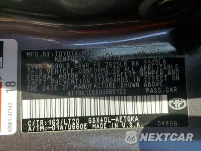 Zdjęcie 12 z 12 samochodu: 2013 TOYOTA AVALON XLE TOURING VIN:4T1BK1EB6DU060152 - miniatura
