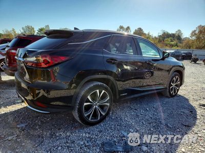 Trzecie zdjęcie samochodu z tyłu: 2020 LEXUS RX 450H VIN:2T2HGMDA6LC044647 - miniatura