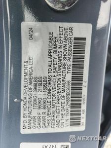 Zdjęcie 12 z 12 samochodu: 2024 HONDA CIVIC SPORT VIN:19XFL2H88RE026566 - miniatura