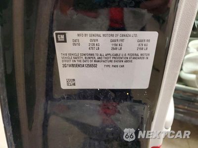 Zdjęcie 12 z 12 samochodu: 2010 CHEVROLET IMPALA LT VIN:2G1WB5EK5A1256502 - miniatura