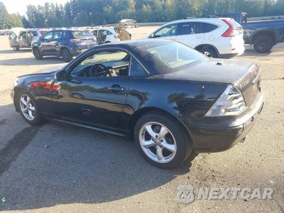 Drugie zdjęcie samochodu z przodu: 2001 MERCEDES-BENZ SLK 320 VIN:WDBKK65F71F194509 - miniatura