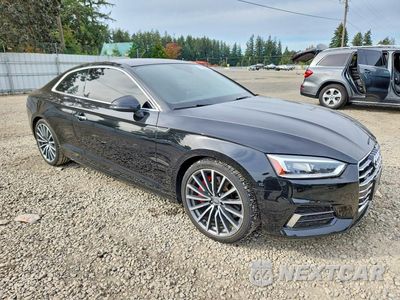 Czwarte zdjęcie samochodu z boku: 2018 AUDI A5 PREMIUM PLUS VIN:WAUPNAF51JA001918 - miniatura