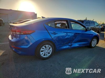 Trzecie zdjęcie samochodu z tyłu: 2018 HYUNDAI ELANTRA SE VIN:5NPD74LF3JH394943 - miniatura