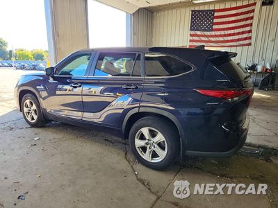 Drugie zdjęcie samochodu z przodu: 2023 TOYOTA HIGHLANDER LE VIN:5TDKDRAH0PS021301 - miniatura