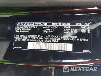 Zdjęcie 14 z 14 samochodu: 2022 VOLVO XC90 T5 MOMENTUM VIN:YV4102PK3N1837816 - miniatura