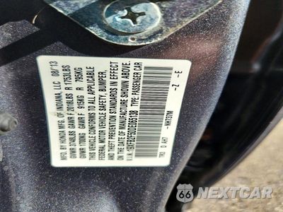 Zdjęcie 12 z 12 samochodu: 2013 HONDA CIVIC LX VIN:19XFB2F50DE065138 - miniatura