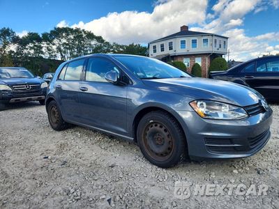 Czwarte zdjęcie samochodu z boku: 2016 VOLKSWAGEN GOLF S/SE VIN:3VW217AUXGM029770 - miniatura