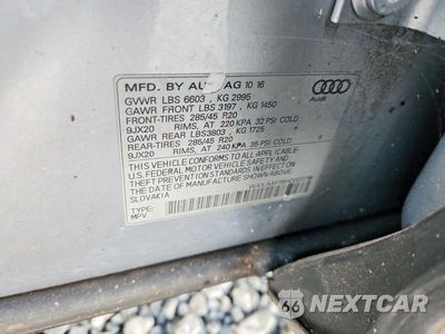 Zdjęcie 12 z 12 samochodu: 2017 AUDI Q7 PREMIUM PLUS VIN:WA1LAAF78HD033718 - miniatura