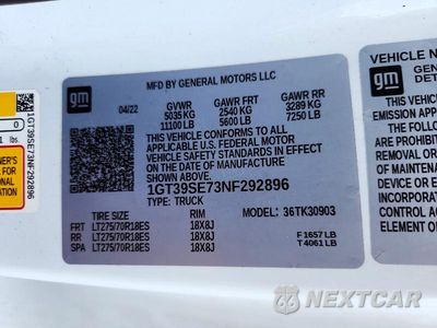 Zdjęcie 13 z 13 samochodu: 2022 GMC SIERRA K3500 VIN:1GT39SE73NF292896 - miniatura