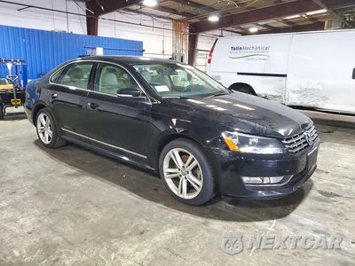 Czwarte zdjęcie samochodu z boku: 2014 VOLKSWAGEN PASSAT SEL VIN:1VWCS7A33EC012638 - miniatura