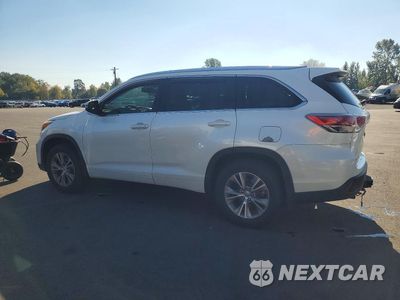 Drugie zdjęcie samochodu z przodu: 2015 TOYOTA HIGHLANDER XLE VIN:5TDJKRFH1FS098848 - miniatura