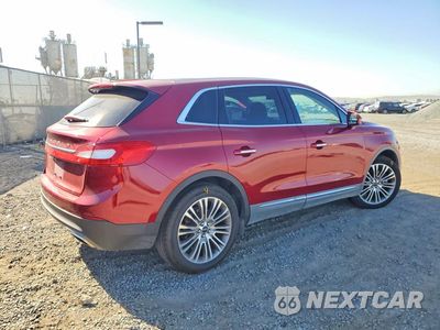 Trzecie zdjęcie samochodu z tyłu: 2017 LINCOLN MKX RESERVE VIN:2LMPJ6LR6HBL15470 - miniatura