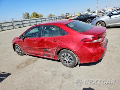 Drugie zdjęcie samochodu z przodu: 2020 TOYOTA COROLLA LE VIN:JTDEBRBE1LJ004618 - miniatura
