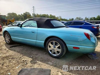Drugie zdjęcie samochodu z przodu: 2002 FORD THUNDERBIRD VIN:1FAHP60A22Y123822 - miniatura