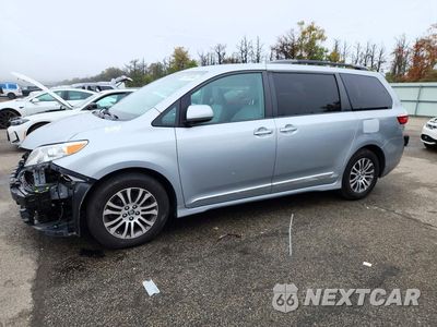 2019 TOYOTA SIENNA XLE 8-PASSENGER 5TDYZ3DC2KS983164 - główne zdjęcie licytacji z USA - miniatura