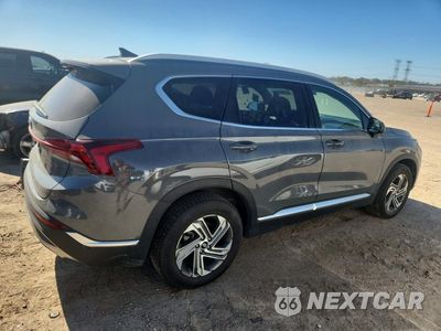 Trzecie zdjęcie samochodu z tyłu: 2022 HYUNDAI SANTA FE SEL VIN:5NMS24AJ6NH408897 - miniatura