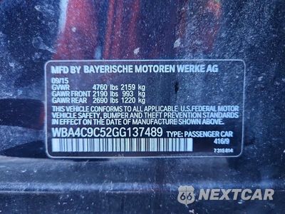 Zdjęcie 12 z 12 samochodu: 2016 BMW 428 XI GRAN COUPE SULEV VIN:WBA4C9C52GG137489 - miniatura