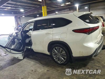 Drugie zdjęcie samochodu z przodu: 2020 TOYOTA HIGHLANDER HYBRID PLATINUM VIN:5TDEBRCH4LS007721 - miniatura