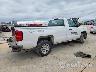 Trzecie zdjęcie samochodu z tyłu: 2014 CHEVROLET SILVERADO C1500 VIN:1GCNCPEHXEZ375997 - miniatura