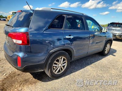 Trzecie zdjęcie samochodu z tyłu: 2014 KIA SORENTO LX VIN:5XYKT3A67EG514191 - miniatura