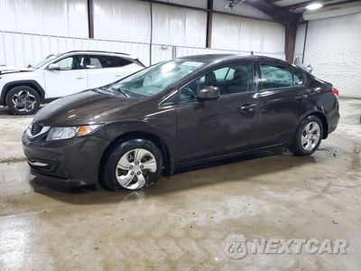 2013 HONDA CIVIC LX 2HGFB2F56DH587570 - główne zdjęcie licytacji z USA - miniatura