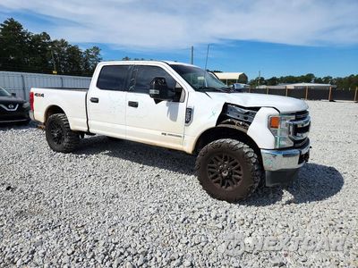 Czwarte zdjęcie samochodu z boku: 2022 FORD F250 SUPER DUTY VIN:1FT7W2BT5NEF30202 - miniatura