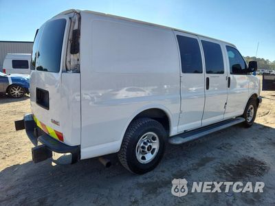 Trzecie zdjęcie samochodu z tyłu: 2020 GMC SAVANA G2500 VIN:1GTW7AFG7L1224431 - miniatura