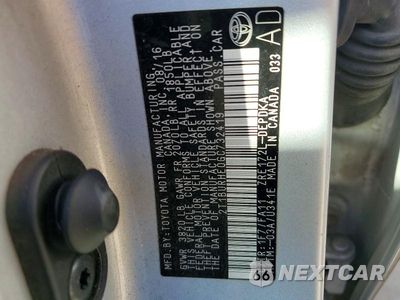 Zdjęcie 12 z 12 samochodu: 2016 TOYOTA COROLLA L VIN:2T1BURHE0GC732419 - miniatura