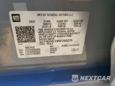 Zdjęcie 12 z 12 samochodu: 2025 GMC SIERRA K3500 AT4 VIN:1GT4UVEY9SF293270 - miniatura
