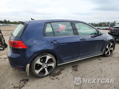 Trzecie zdjęcie samochodu z tyłu: 2016 VOLKSWAGEN GTI S/SE VIN:3VW447AUXGM063028 - miniatura