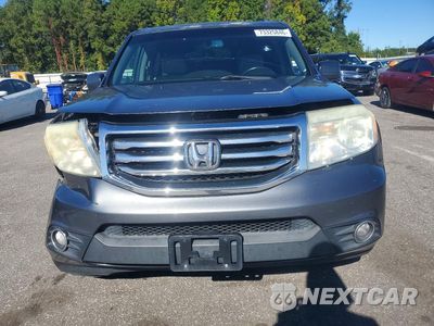 Piąte zdjęcie samochodu w środku: 2013 HONDA PILOT EXLN VIN:5FNYF4H77DB009876 - miniatura