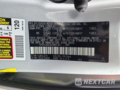 Zdjęcie 13 z 13 samochodu: 2019 TOYOTA SIENNA XLE 8-PASSENGER VIN:5TDYZ3DC2KS983164 - miniatura