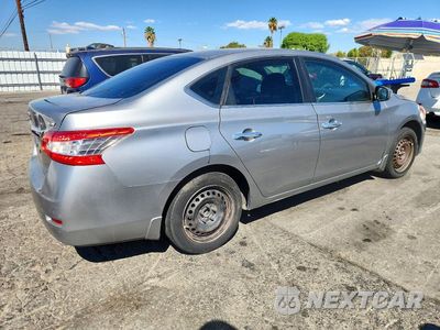 Trzecie zdjęcie samochodu z tyłu: 2014 NISSAN SENTRA SV VIN:3N1AB7AP2EY255946 - miniatura