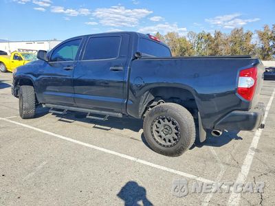 Drugie zdjęcie samochodu z przodu: 2021 TOYOTA TUNDRA CREWMAX SR5 VIN:5TFEY5F14MX281325 - miniatura
