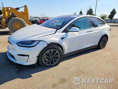 2022 TESLA MODEL X 7SAXCBE55NF362021 - główne zdjęcie licytacji z USA - miniatura