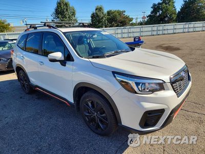 Czwarte zdjęcie samochodu z boku: 2019 SUBARU FORESTER SPORT VIN:JF2SKAPC9KH489996 - miniatura