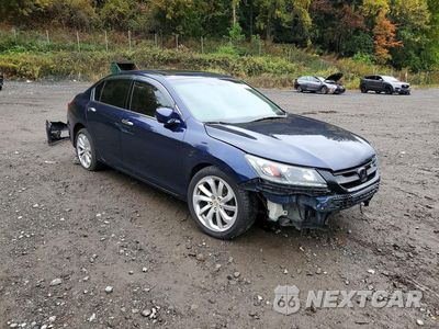 Czwarte zdjęcie samochodu z boku: 2014 HONDA ACCORD EXL VIN:1HGCR3F85EA031362 - miniatura